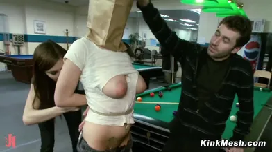 Haley Cummings Bound And Exposed Groped By Strangers Public Fuck And Handjobs