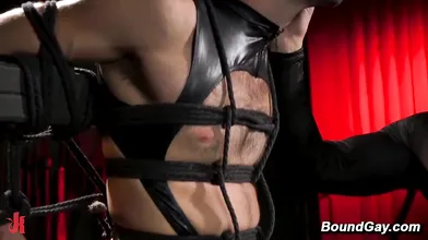 Mason Lear Bound And Gagged Hard BDSM