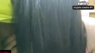 Comi uma gostosa no quintal da casa da minha sogra.