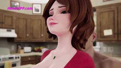 Aunt Cass Morning Routine - Handjob Under The Table