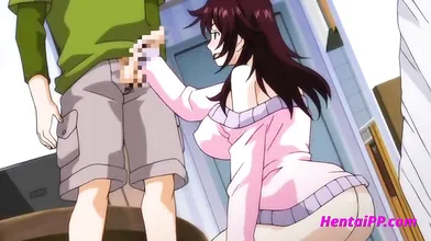 Horny MILF Seduced Young And Virgin Boy - Hentai