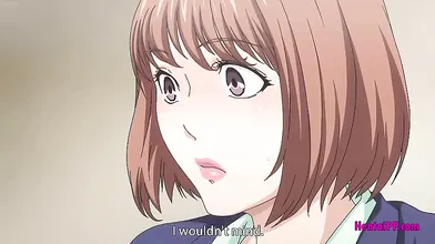 Brunette Hentai MILF Fuck In Gangbang