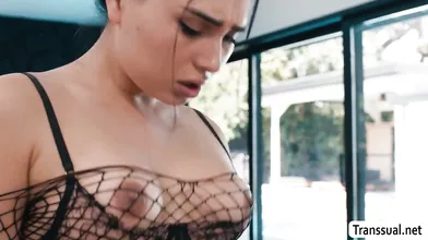 Stepmom let me fuck her pussy and her TS friend