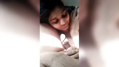 Indian College Girl First Time Blowjob