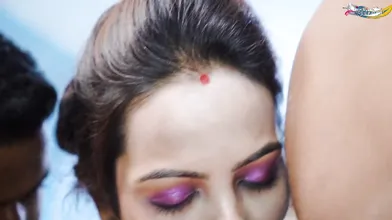 Indian Hotwife Drunk Gangbang