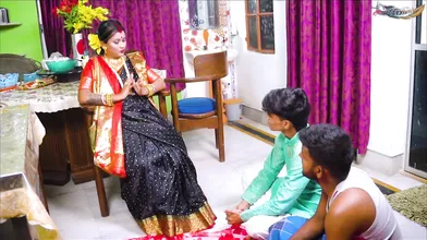 Indian Bengali Rich Wife Love Threesome Swinger Party