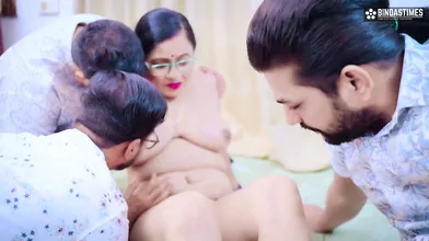 Indian High School Teacher Gangbang