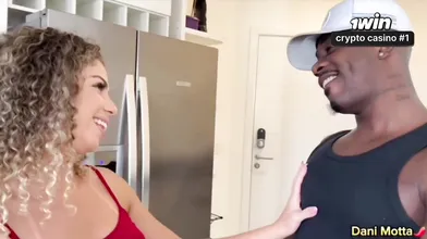 Your amateur neighbor rockets interracially in public, making your mansion a fan