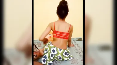 Indian Sexybaby_doll Giving Deepthroat And Riding Big Dick So Nice Hot Fucking