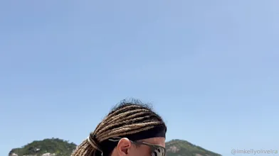 Huge Cock Anal On The Beach - Kelly Oliveira