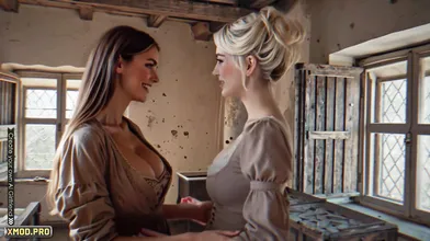 Ai Enigmatic Siren Yields To Daring Lust In Steamy 3d Animation Scene - 3D AI Generated Futa Lesbian Story With Oral Sex - Carlota Teen