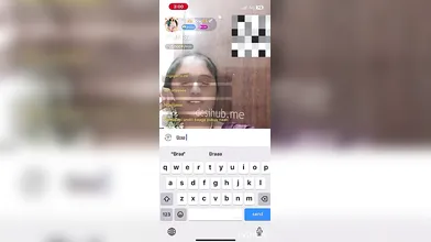 Sexy Tamil Wife In Purple Blouse And Gajra Live Boob Flash