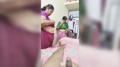Tamil Mature Auntys Getting Ready For Fucking With Young Guy Clear Talking