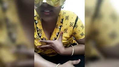 Tamil Aunty Vignee5_face