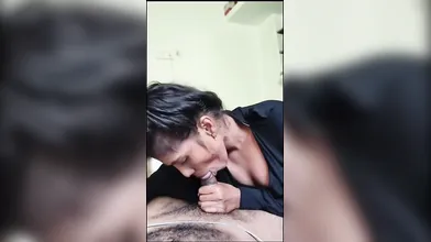 Tamil Sexy Babe Giving Blowjob Fucking MMS