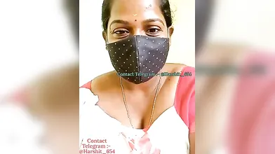 Tamil Dusky Renuma Aunty Stripping Nude With Her Huge Shaggy Boobs Ass