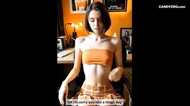 Dani Deppthroat Blowjob - AI Porn Generated