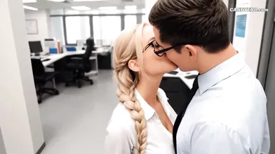 Slutty Secretary Get Fucked In Office - AI Generated