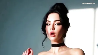 Busty Brunette Fucking In Ass - AI Generated