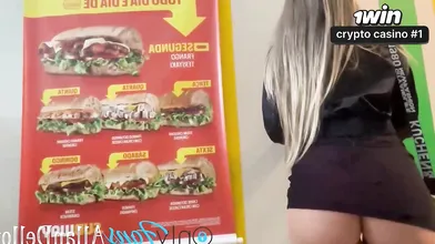 Pedi uma ajuda no S@bway e acabei levando uma gostosa para transar gostoso - um