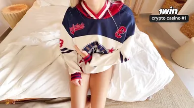 Passionate real hookup with my partner's legal y/o college GF ends in creampie -