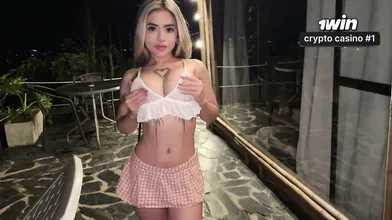 Colombian teen Nath Gomez gets poked by her classmate for the best XXX!