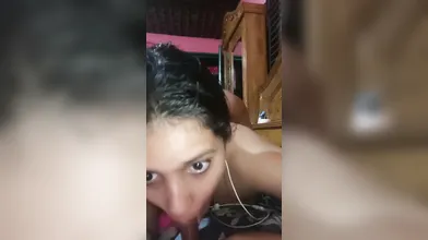 Suraiya horny bengaly busty webslut sucking dildo