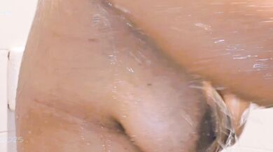 Tamil Wife bathing