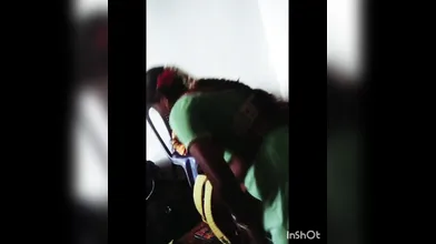 Aunty saree change new