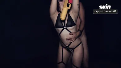 Argentine super-bitch with a horrifying mind fucks on Halloween in the greatest