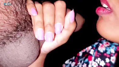 051 My South Indian Girlfriend Knows That How To Use Chocolate ???? Best Blowjob