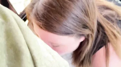 Slut Sucks In A Cable Car