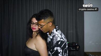 Self-proclaimed inexperienced BBW latina rides phat ebony dick, explosive orgasm