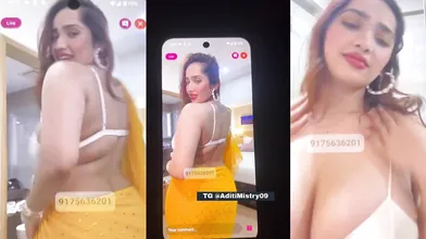 Aditi Mistry New Exclusive Live Show Nude Showing Big Boobs Tg @AditiMistry09