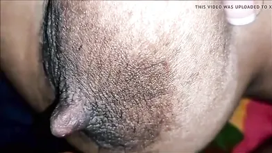 Tamil Wife boobs nipples sucking