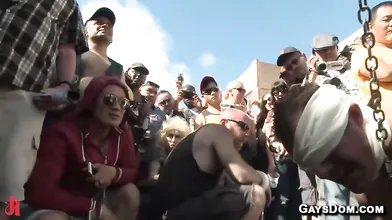 Folsom Public Gay Slut Humiliation