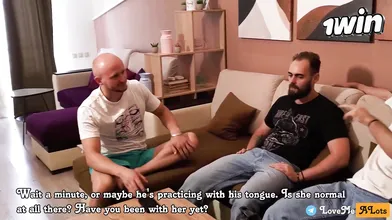 3 mates delight a Spanish teacher with an hooker and pummel her hard. Foursome -