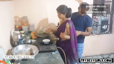 DesHI Indian Bhabhi Ji Ko Kitchen Me Choda Dewar Ne - Ko Ko