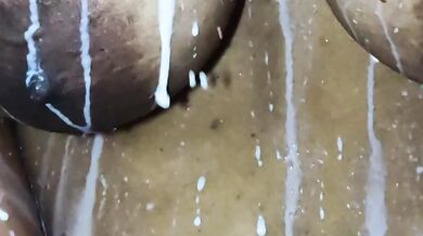 Tamil Wife milk bath