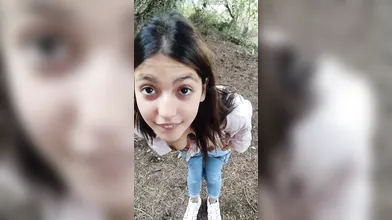 DeshiMixed PUBLICPLACE Young Girl In The Forest