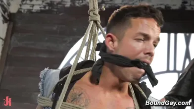 Gay Prison xxx Bareback Fucking Rough Punishment Bondage Flogging CBT Confession