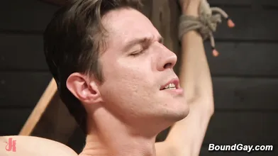 Gay Bondage Hard Cock Cumshot Orgasm