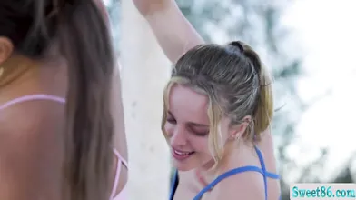 Sitting on the face of my hot and sexy trainer