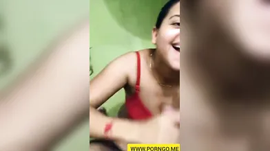 HindiBlowjob INDIAN WIFE CUMSHOT BLOWJOB IN BIKNI