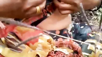 Hindi PublicPlace Field Aunty