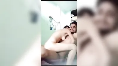Hindi 3SOME+ Desi Viral Couple Hardcore Fucking