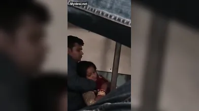 Hindi PublicPlace Indian Couple Caught In A Train