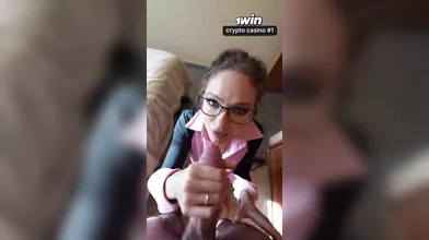 Hot stepmom asks don't jizz on her face, but enormous facial is in order for the