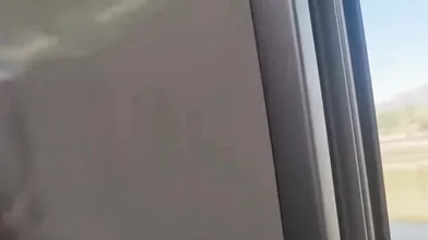 Slut Gets Fucked In The Train Toilet