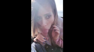 Slut Sucks At The Lake
